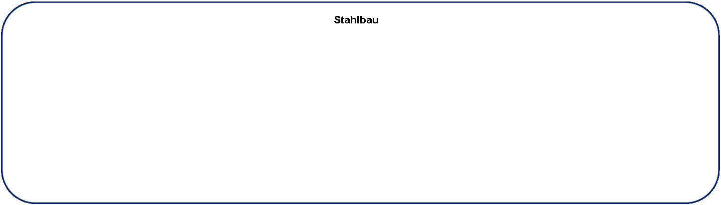 Rechteck: abgerundete Ecken: Stahlbau